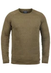 Blend Strickpullover Style BHJohn Khaki/Dunkelgrün/Braun
