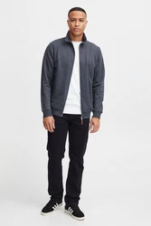 Blend Sweatjacke BLEND BHAlio Dunkelblau/Dunkelgrau/Grau