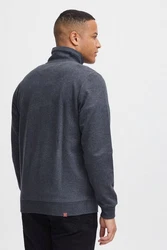 Blend Sweatjacke BLEND BHAlio Dunkelblau/Dunkelgrau/Grau