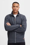 Blend Sweatjacke BLEND BHAlio Dunkelblau/Dunkelgrau/Grau