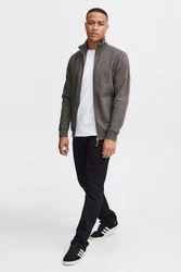 Blend Sweatjacke BLEND BHAlio Dunkelgrau/Grau/Hellgrau