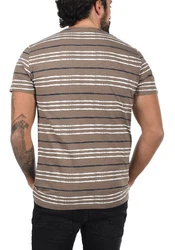 Blend Rundhalsshirt BHValle Braun/Beige