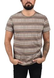 Blend Rundhalsshirt BHValle Braun/Beige