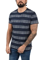 Blend Rundhalsshirt BHValle Dunkelblau/Blau
