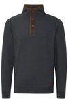 Blend Sweatshirt Style BHAchilias Dunkelblau/Dunkelgrau/Grau/Hellgrau