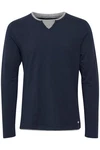 Blend Rundhalsshirt BLEND BHLeonas Dunkelblau/Blau/Hellblau