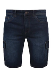 Blend Jeansshorts Style BHJacko Dunkelblau/Blau