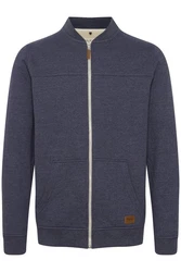 Blend Sweatjacke BHArco Dunkelblau/Hellblau/Blau/Grau