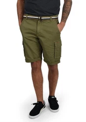Blend Herren Cargo Shorts Bermuda Kurze Hose Brian Dunkelgrün/Khaki/Grün