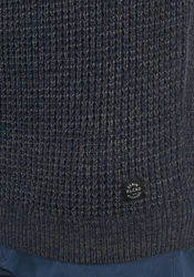 Blend Strickpullover BHCarrizal Dunkelblau/Grau