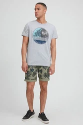 Blend T-Shirt Style BHTee Blau/Grau/Dunkelgrau/Hellgrau