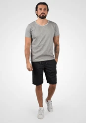 Blend Chinoshorts BLEND BHClaude Schwarz/Dunkelgrau