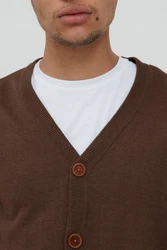 BLEND Cardigan BHLennard Braun/Dunkelbraun