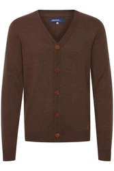 BLEND Cardigan BHLennard Braun/Dunkelbraun