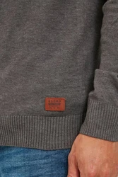 BLEND Cardigan BHLennard Dunkelgrau/Grau/Hellgrau/Hellblau