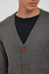 BLEND Cardigan BHLennard Dunkelgrau/Grau/Hellgrau/Hellblau