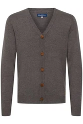 BLEND Cardigan BHLennard Dunkelgrau/Grau/Hellgrau/Hellblau