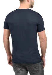 Blend Rundhalsshirt BLEND BHDoppler Dunkelblau/Rot