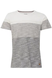 Blend T-Shirt BLEND BHJakob Grau/Hellgrau