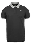 Blend Herren Poloshirt Polohemd T-Shirt Shirt Mit Polokragen Ralf Dunkelgrau/Grau/Schwarz