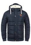 Blend Herren Winterjacke Frederico Hellblau/Dunkelblau