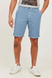 Blend Chinoshorts Style BHGriggs Hellblau/Dunkelblau/Blau/Grau
