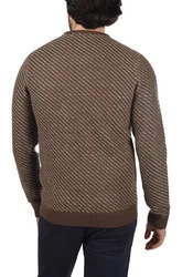 Blend Strickpullover BHCalisto Braun/Khaki/Dunkelbraun/Grau