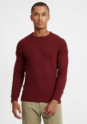 Blend Strickpullover Style BHGastamo Dunkelrot/Bordeaux/Rosa/Rot