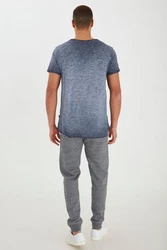 Blend Rundhalsshirt BLEND BHMino Grau/Hellblau/Dunkelblau/Hellgrau