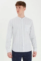 Blend Langarmhemd BHShirt Grau/Dunkelblau/Weiß/Dunkelgrau