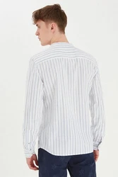 Blend Langarmhemd BHShirt Grau/Dunkelblau/Weiß/Dunkelgrau