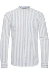 Blend Langarmhemd BHShirt Grau/Dunkelblau/Weiß/Dunkelgrau