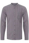 Blend Langarmhemd BHShirt Lila/Grau/Fliederfarben/Hellgrau