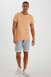 Blend T-Shirt BLEND BHMuddy Orange/Rosa