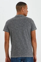 Blend T-Shirt BLEND BHMuddy Dunkelgrau/Hellgrau/Grau