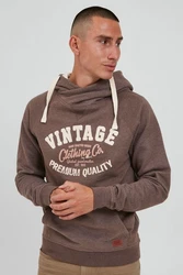 Blend Alejandro Herren Kapuzenpullover Hoodie Pullover Mit Kapuze Cross-Over-Kragen (70818) 