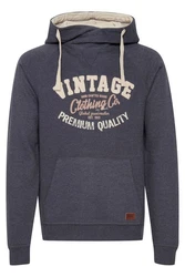 Blend Alejandro Herren Kapuzenpullover Hoodie Pullover Mit Kapuze Cross-Over-Kragen (70818) 