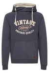 Blend Alejandro Herren Kapuzenpullover Hoodie Pullover Mit Kapuze Cross-Over-Kragen (70818) 