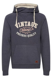 Blend Alejandro Herren Kapuzenpullover Hoodie Pullover Mit Kapuze Cross-Over-Kragen (70818) 