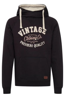 Blend Alejandro Herren Kapuzenpullover Hoodie Pullover Mit Kapuze Cross-Over-Kragen (70818) Blend Alejandro Herren Kapuzenpullover Hoodie Pullover Mit Kapuze Cross-Over-Kragen (70818)