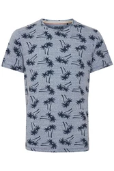Blend T-Shirt BLEND BHTee Blau/Grau/Dunkelgrau/Hellblau