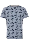 Blend T-Shirt BLEND BHTee Blau/Grau/Dunkelgrau/Hellblau