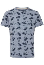 Blend T-Shirt BLEND BHTee Blau/Grau/Dunkelgrau/Hellblau