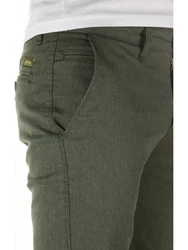 WOTEGA Chino Pants Allen Herren Slim Fit Dunkelgrün/Khaki/Grün