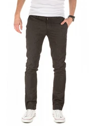 WOTEGA Chino Pants Allen Herren Slim Fit Khaki/Grau