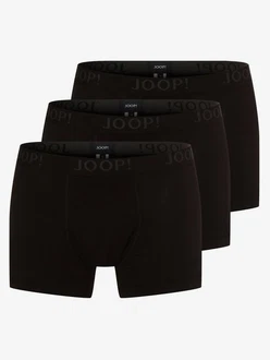 JOOP! Panty (3-St) Schwarz/Dunkelbraun