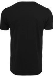 MisterTee Kurzarmshirt Ladies Pray Tee Schwarz/Grau/Lila
