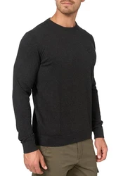Indicode Rundhalspullover Wildman Dunkelgrau/Grau/Schwarz/Khaki