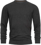 Indicode Rundhalspullover Wildman Dunkelgrau/Grau/Schwarz/Khaki