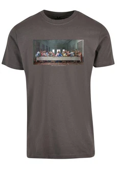 Mister Tee T-Shirt Grau/Braun/Khaki/Dunkelgrün